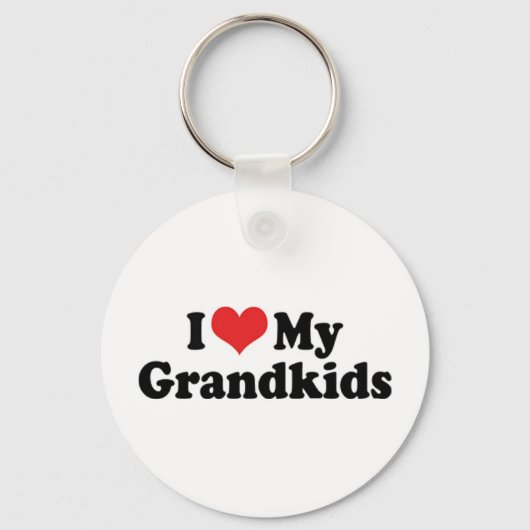 Ik hou van mijn kleinkinderen Sleutelhanger (Voorkant)
