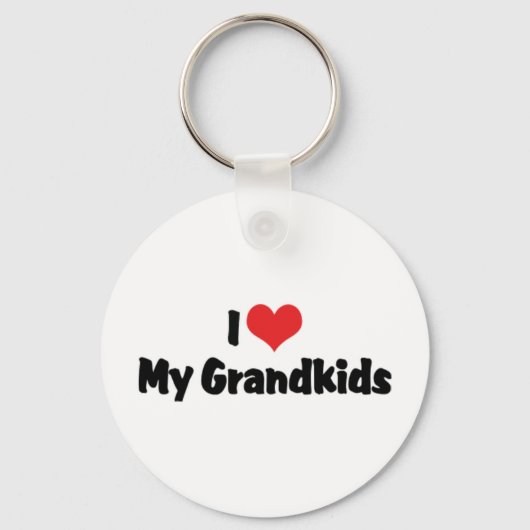Ik hou van mijn kleinkinderen Sleutelhanger (Voorkant)