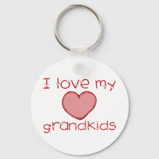 Ik hou van mijn kleinkinderen sleutelhanger