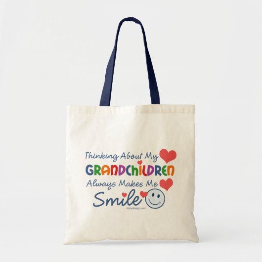Ik hou van mijn kleinkinderen tote bag (Voorkant)