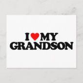 IK HOU VAN MIJN KLEINZOON BRIEFKAART (Voorkant)