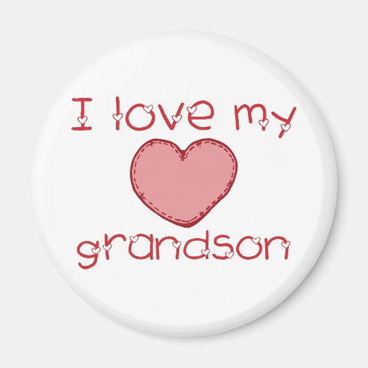 Ik hou van mijn kleinzoon magneet (Voorkant)