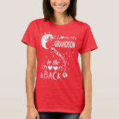 Ik hou van mijn kleinzoon naar de maan en terug t-shirt (Voorkant)