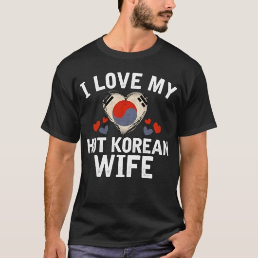 Ik hou van mijn knap Koreaans cadeautje voor T-shi T-shirt (Voorkant)