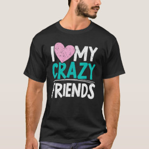Ik hou van mijn knappe vriendschapsdag Beste vrien T-shirt