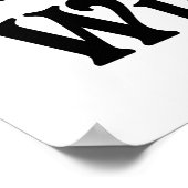 Ik hou van mijn knuffel poster (Hoek)