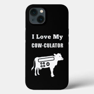 Ik hou van mijn Koe-culator Grappige wiskundige re Case-Mate iPhone Case