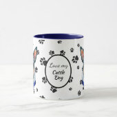 Ik hou van mijn koeienvanger mok (Midden)