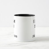 Ik Hou van Mijn Koffie Heet, Net als Mijn Man Grap Mok (Midden)