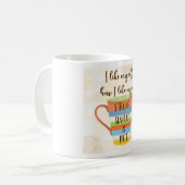 Ik hou van mijn koffie koffiemok (Voorkant links)