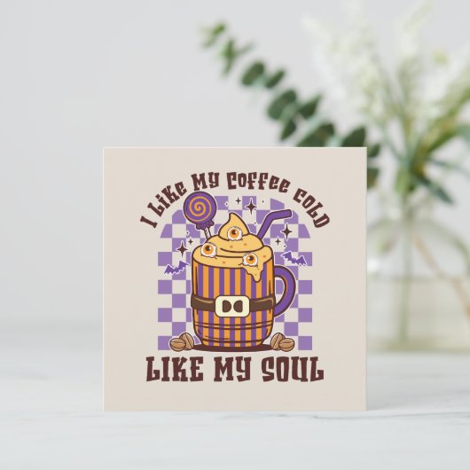 Ik hou van mijn koffie koud (Staand voorkant)