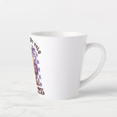 Ik hou van mijn koffie koud latte mok (Rechts)