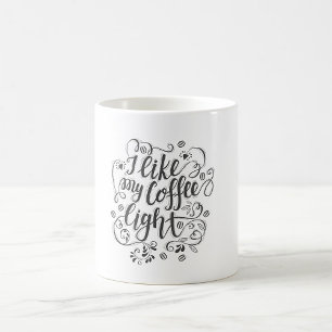 Ik Hou van Mijn Koffie Licht Koffiemok