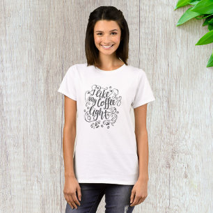 Ik Hou van Mijn Koffie Licht T-shirt