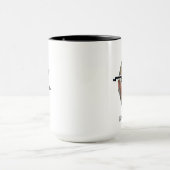 Ik hou van mijn koffie met mok. @crimulus mok (Midden)