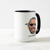 Ik hou van mijn koffie met mok. @crimulus mok (Voorkant rechts)