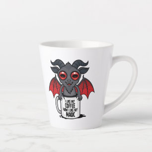 Ik Hou van Mijn Koffie Zoals Ik van Mijn Magie Hou Latte Mok