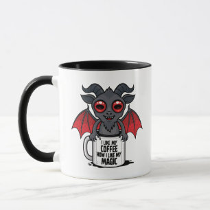 Ik Hou van Mijn Koffie Zoals Ik van Mijn Magie Hou Mok