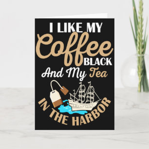 Ik Hou Van Mijn Koffie Zwarte Geschiedenis Leraar Kaart