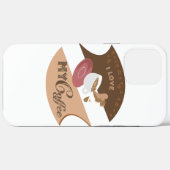 Ik hou van mijn koffiekwinkel, Diner Java Splash Case-Mate iPhone Case (Achterkant (horizontaal))