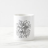 Ik hou van mijn koffielicht koffiemok (Center)