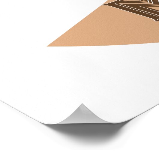 Ik hou van mijn koffieretro Java Poster (Hoek)