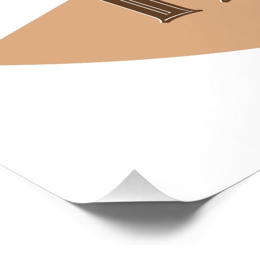 Ik hou van mijn koffieretro Java Poster (Hoek)