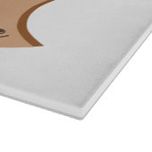 Ik hou van mijn koffieretro Java Snijplank (Hoek)