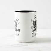 ik hou van mijn kolenmijnwerker mok (Midden)