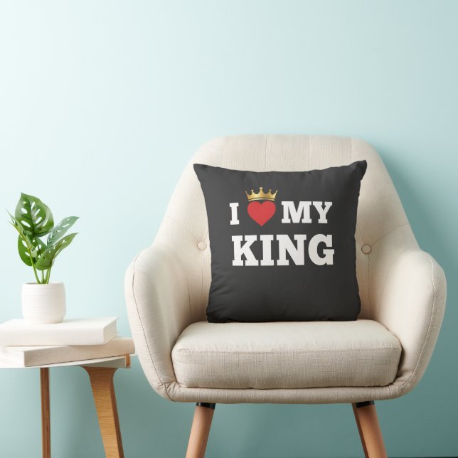 Ik hou van mijn koning kussen (Stoel)