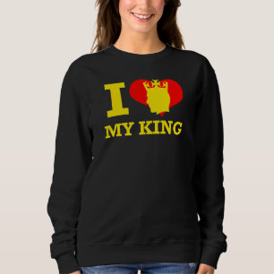 Ik hou van mijn koning trui