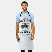 Ik hou van mijn kont en mijn varkensvlees trok een schort (Gedragen)