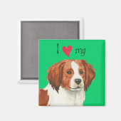 Ik hou van mijn Kooikerhondje Magneet (Voorkant / Achterkant)