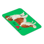 Ik hou van mijn Kooikerhondje Magneet (Rechterzijde)