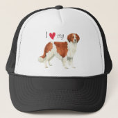 Ik hou van mijn Kooikerhondje Trucker Pet (Voorkant)