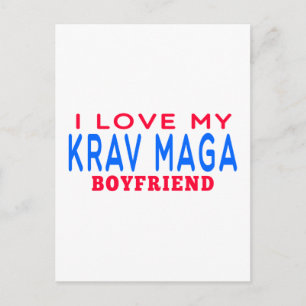 Ik hou van mijn Krav Maga Boyvriend Briefkaart