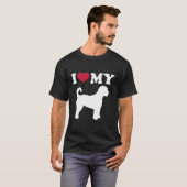 Ik hou van mijn labradole t-shirt (Voorkant volledig)