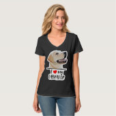 Ik hou van mijn labrador 35 t-shirt (Voorkant volledig)