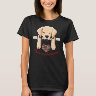 Ik hou van mijn labrador 62 t-shirt