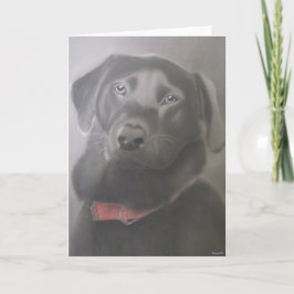 Ik hou van mijn labrador kaart