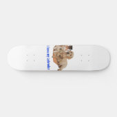 Ik hou van mijn labrador persoonlijk skateboard (Horizontaal)