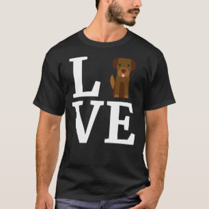 Ik hou van mijn Labrador Retriever Labrador Retrie T-shirt