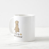Ik hou van mijn Labrador Retriever Mok (Voorkant links)