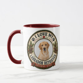 Ik hou van mijn Labrador Retriever Persoonlijke Hu Mok