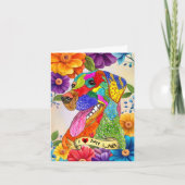 Ik hou van mijn Labrador Retriever Wenskaart Bedankkaart (Voorkant)