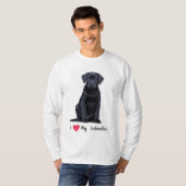 Ik hou van mijn labrador t-shirt (Voorkant volledig)