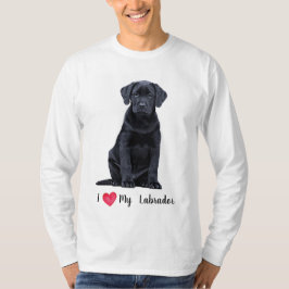 Ik hou van mijn labrador t-shirt
