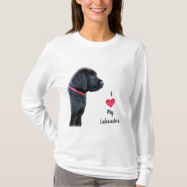Ik hou van mijn labrador t-shirt