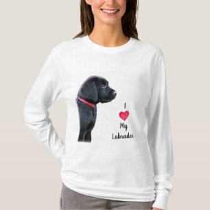 Ik hou van mijn labrador t-shirt