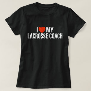 Ik hou van mijn Lacrosse Coach T-shirt